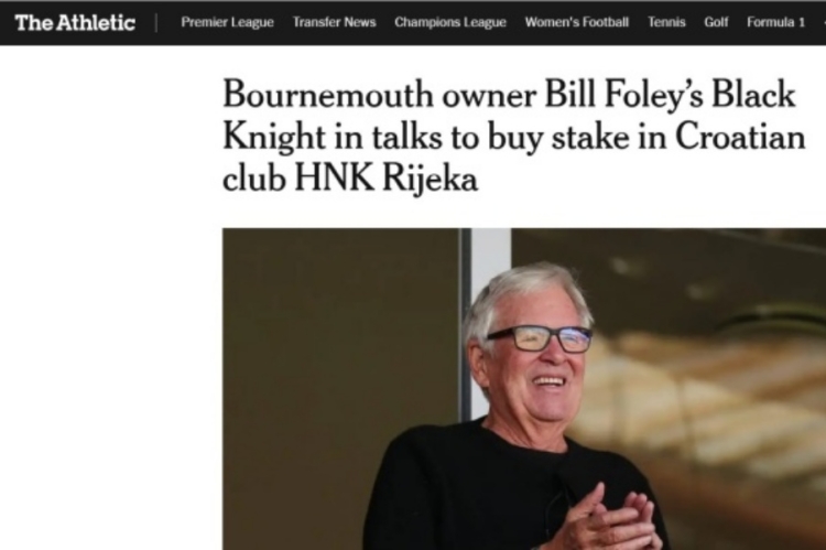 New York Times navodi da Bill Foley neće postati većinski nego manjinski vlasnik HNK-a Rijeka