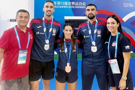 Ivan i Anđelo Kvesić osvojili  srebra, Ema Sgardelli brončana