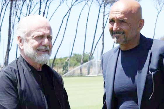 Aurelio De Laurentiis i Luciano Spalletti 