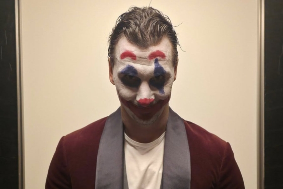 Ibrahimović i Halland oduševili fanove maskirani u popularnog negativca Jokera