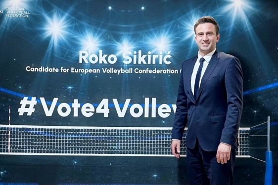 Roko Sikirić  kandidat za predsjednika Europske odbojkaške konfederacije