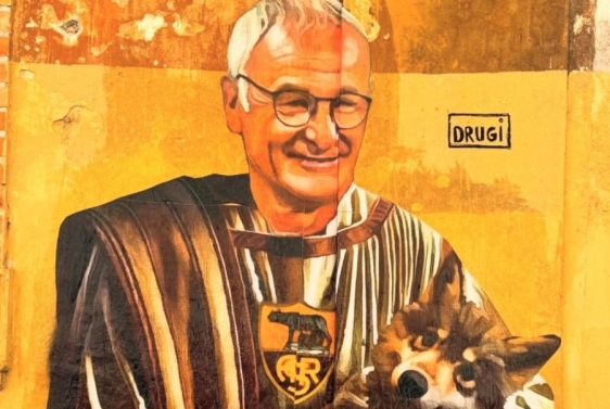 Dobio svoj mural, Claudio Ranieri dočekan u Romi kao spasitelj