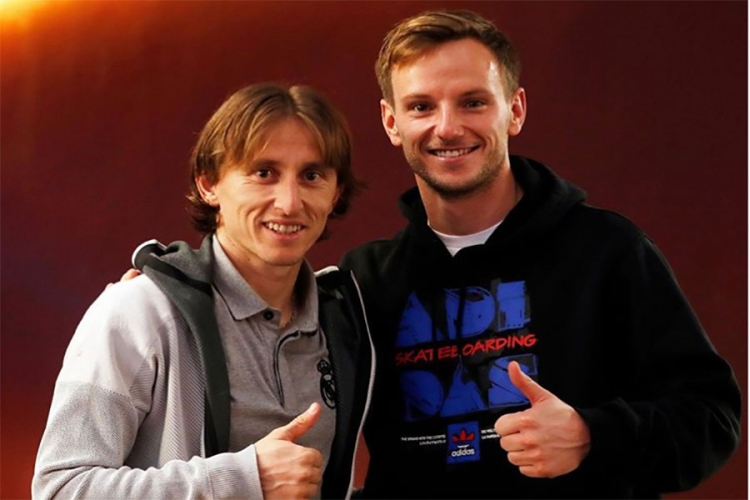 Luka Modrić i Ivan Rakitić 