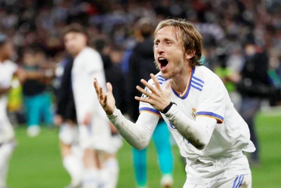 Pogledajte kako je euforični Luka Modrić proslavio pobjedu