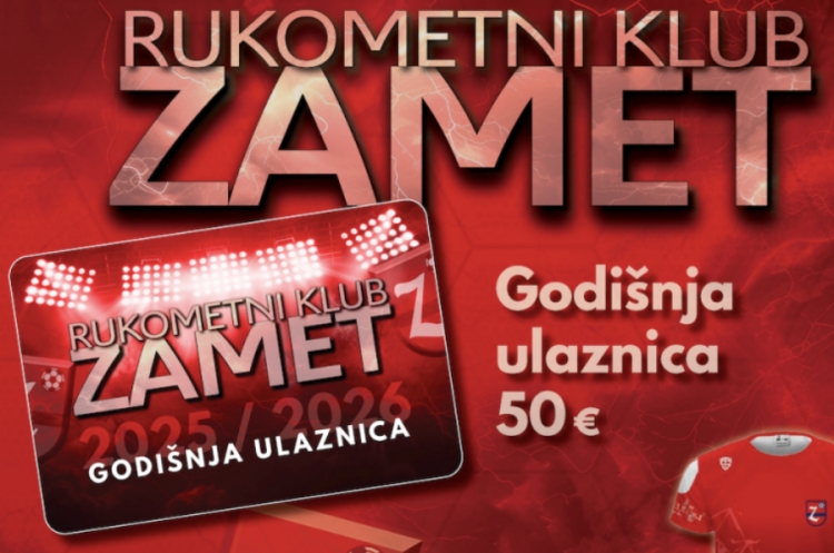 MRK Zamet počeo prodaju godišnjih ulaznica, svatko dobiva na dar novi dres