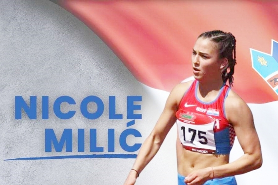 Nicole Milić predstavlja Hrvatsku na dvoranskom prvenstvu Balkana u atletici