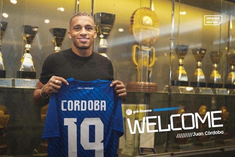 Juan Cordoba potpisao, Dinamo doveo mladog kolumbijskog napadača