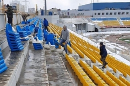 Rusi naredili uklanjanje stolica na stadionu jer su u bojama Ukrajine