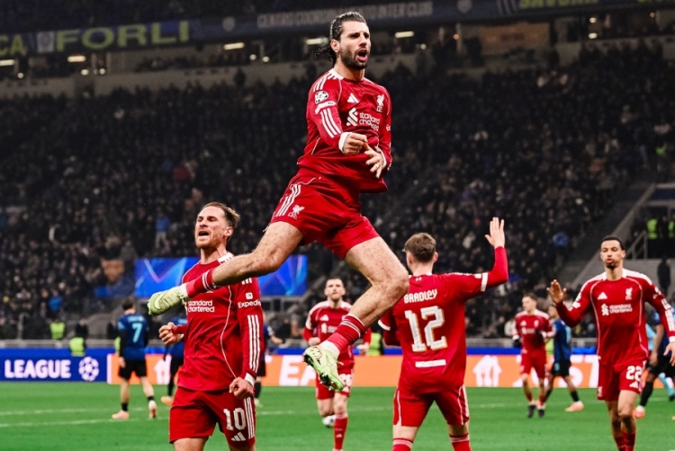 Dominik Szoboszlai slavi pogodak u Milanu