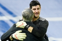 Courtois i Ancelotti