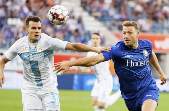 Luka Capan (Rijeka) i Laurent Depoitre (Gent)