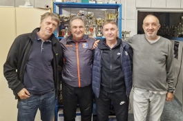 Robert Rubčić, Marijan Bjelanović, Zoran Škerjanc i Robert Krznarić