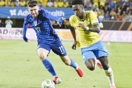 Brazil pobijedio Hrvatsku u Orlandu dvama pogocima u završnici utakmice