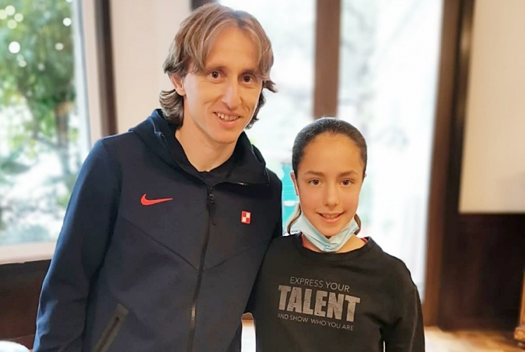 Luka Modrić i Gabrijela Brajković