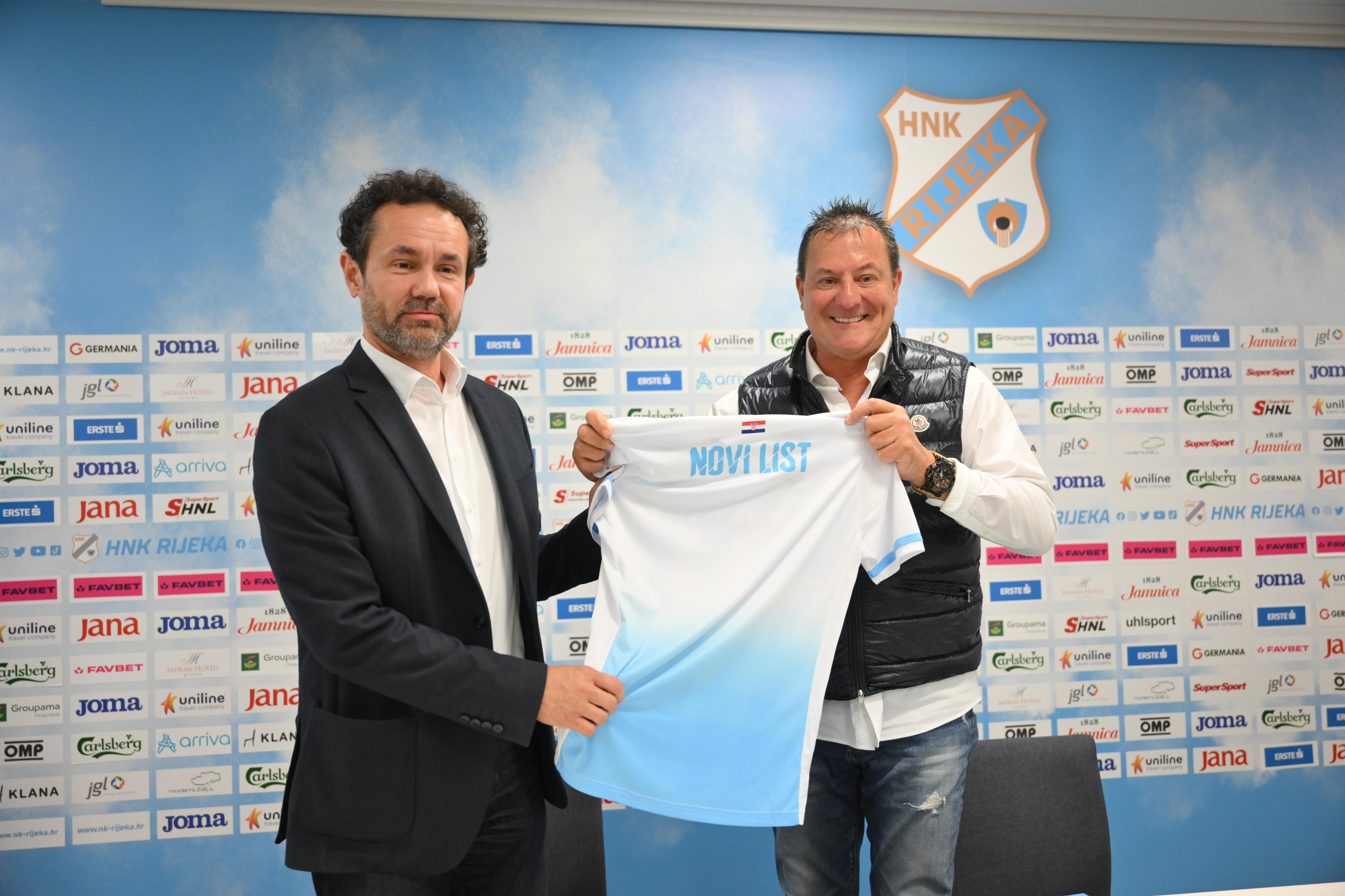 HNK Rijeka i Novi list potpisali ugovor o medijskoj suradnji