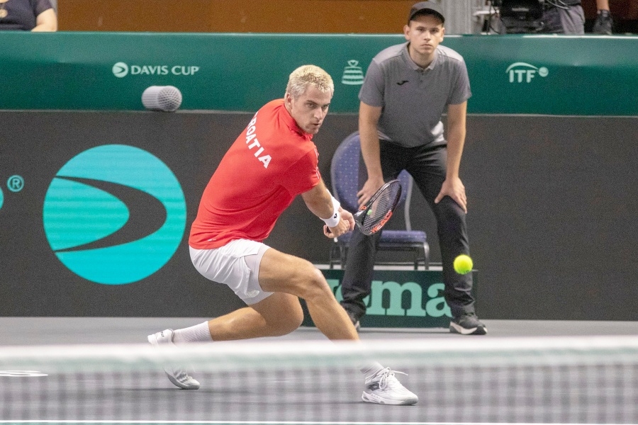 Davis Cup: Hrvatska poražena u Splitu, Borna Gojo jedini osvojio bod protiv SAD