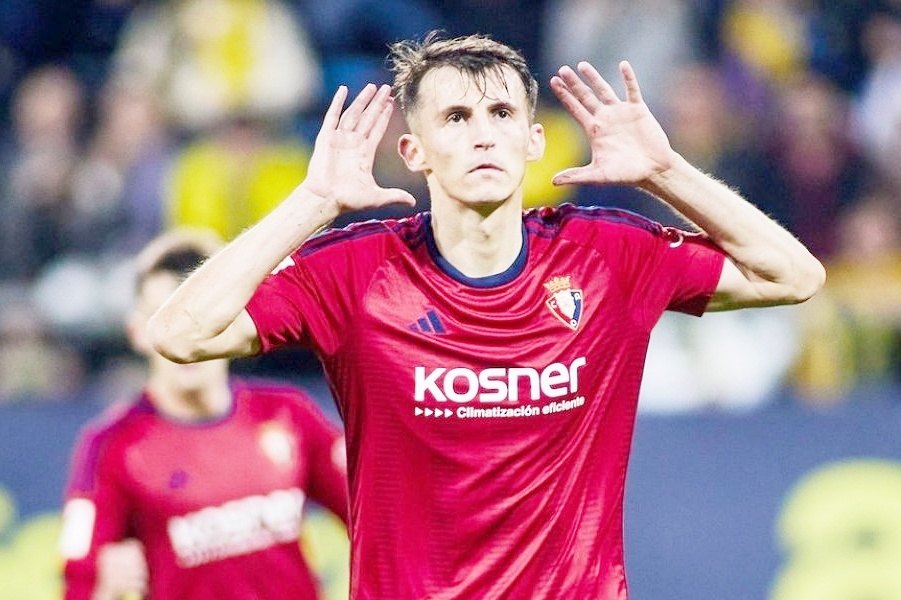 Osasuna očekuje da Ante Budimir postane klupski rekorder