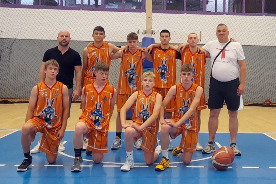 U-14 momčad Kastva osvojila šesto mjesto na završnici Europske košarkaške lige mladih