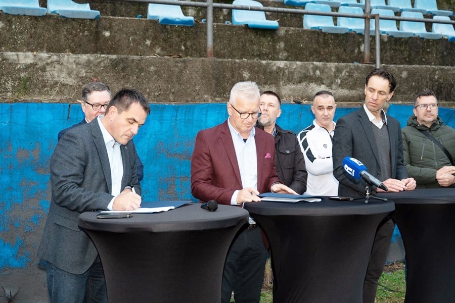 Grad Opatija službeno počeo rekonstrukciju stadiona