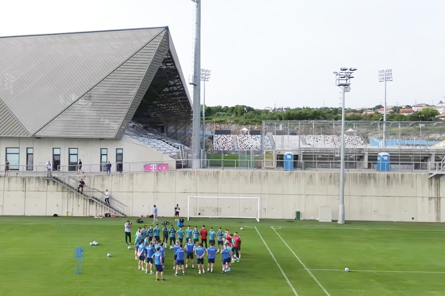 HNK Rijeka objavio zanimljivi video, pogledajte kako je prvi trening izgledao iz zraka