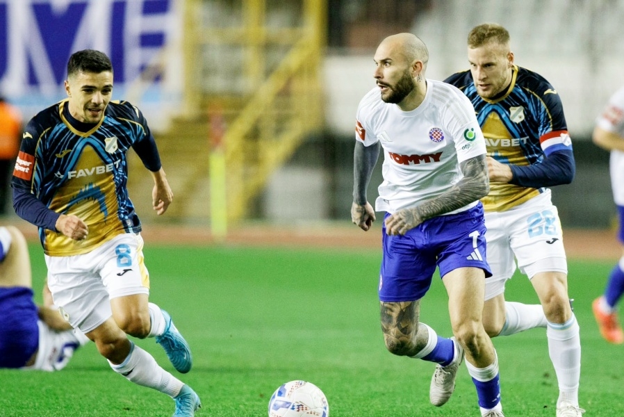 Hajduk od 18 mogućih osvojio 6 bodova zaključno s utakmicom protiv Rijeke
