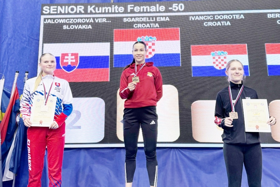 Ema Sgardelli osvojila zlato na jakom međunarodnom turniru u Čačku