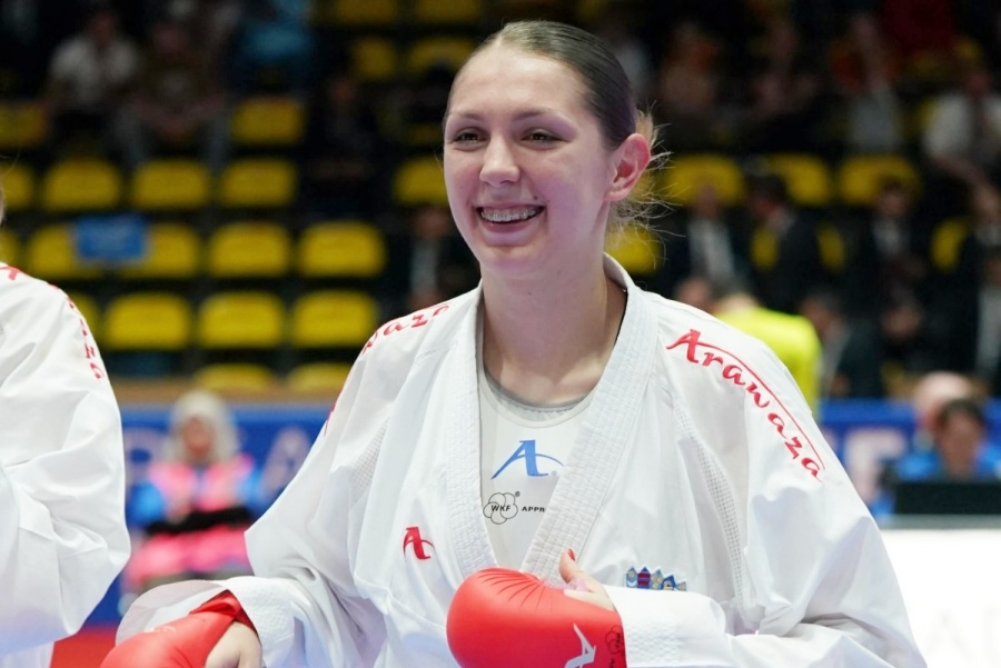 Nikolina Golomboš i  Ema Sgardelli u borbi za ekipnu broncu na Europskom prvenstvu