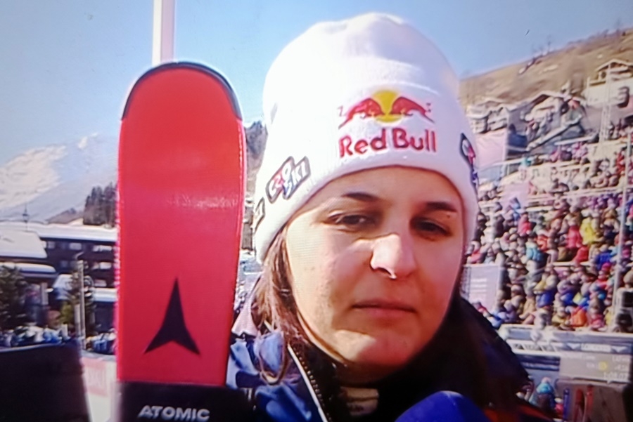 Zrinka Ljutić deveta u slalomu na Svjetskom prvenstvu, slavlje Camille Rast