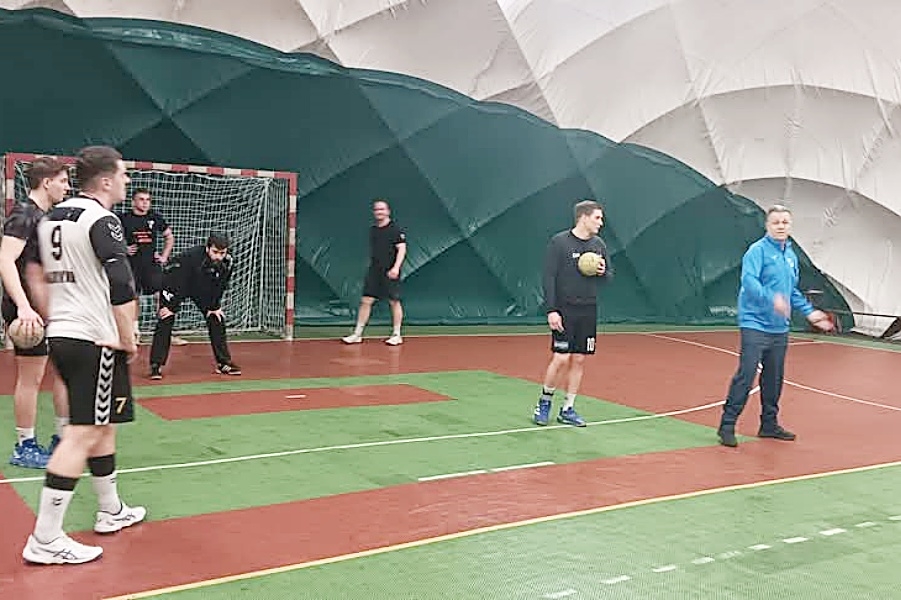 Tomislav Kruljac na proslavi stogodišnjice češkog rukometnog kluba