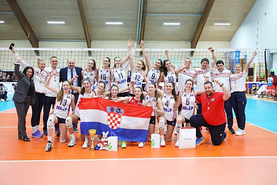 Hrvatske odbojkašice ostvarile plasman na U-20 EP, Riječanka Mara Štiglić najbolja u finalu