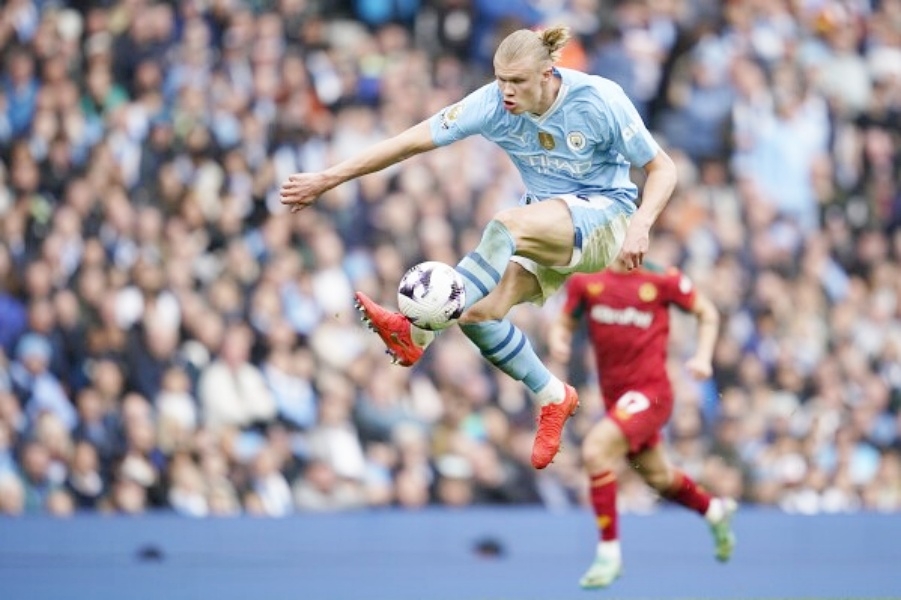 Premierliga: Erling Haaland četirima pogocima deklasirao Wolves