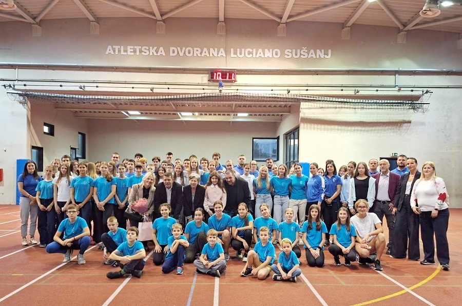 Atletska dvorana službeno nosi ime Luciano Sušanj