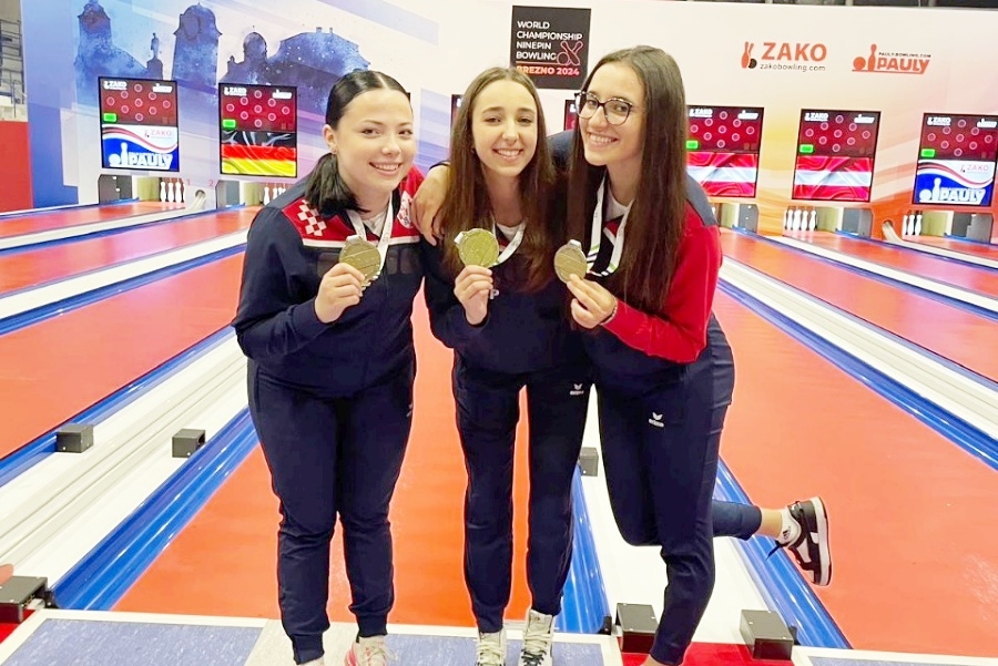 U-23 SP: Hrvatske kuglačice postale svjetske prvakinje, tri kuglačice Mlake osvojile zlatne medalje