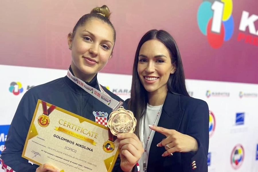 Ema Sgardelli i Nikolina Golomboš ušle u Top 10 na svjetskoj rang listi karatistica