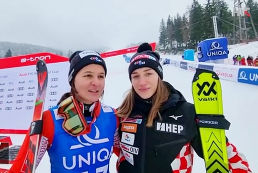 Zrinka Ljutić treća u prvoj vožnji slaloma završnice Svjetskog kupa