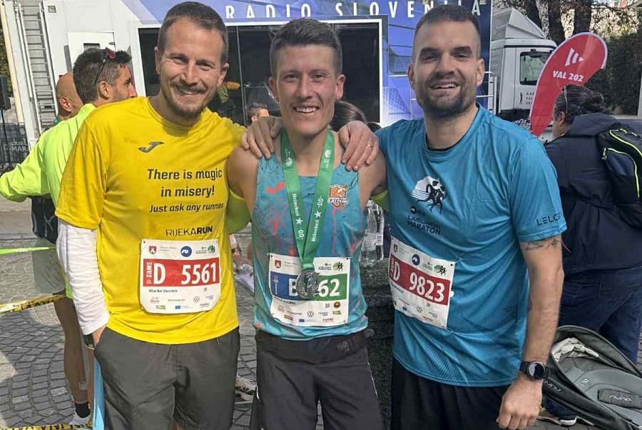 Ljubljanski maraton: Riječanin Karlo Vučinić drugi hrvatski maratonac