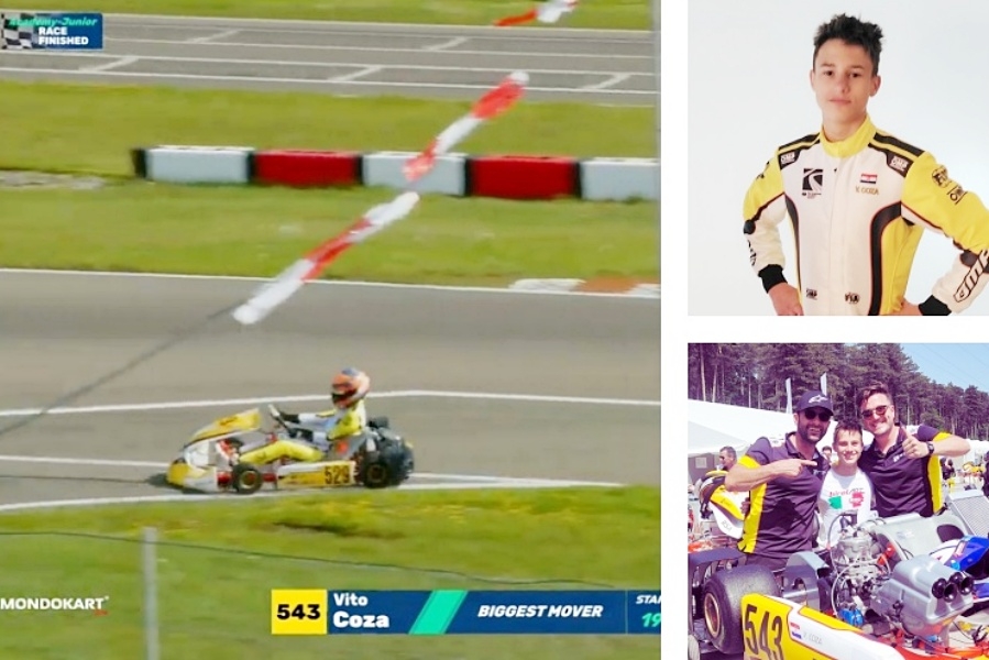 Vito Ćoza na tragu vozača Formule 1 Charlesa Leclerca, Georgea Russella, Estebana Ocona
