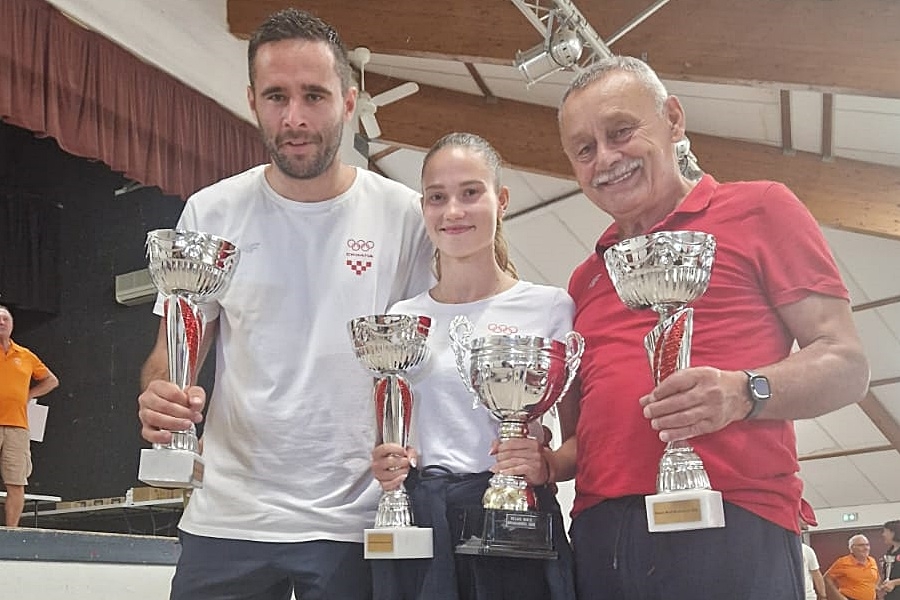 Marino Milićević i Ria Vojković pobjednici  turnira mix štafeta u Francuskoj