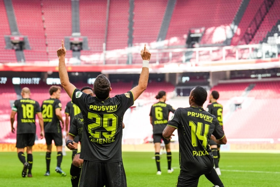 Feyenoord postigao još jedan pogodak u nastavku utakmice protiv Ajaxa