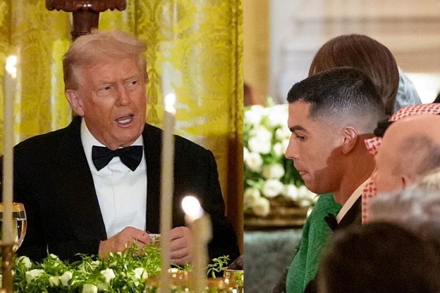 Cristiano Ronaldo večerao  s američkim predsjednikom Donaldom Trumpom