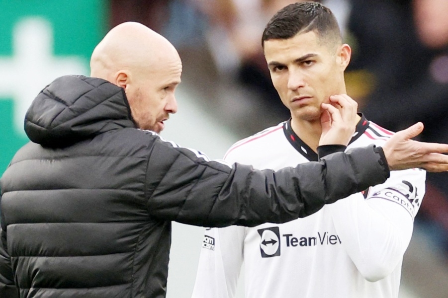 Cristiano Ronaldo jedva dočekao govoriti o Eriku ten Hagu