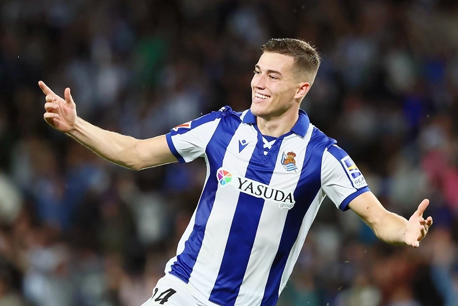 LaLiga: Pogledajte prvi pogodak Luke Sučića u dresu Real Sociedada