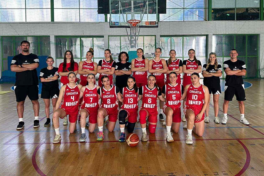 Juniorke Hrvatske i Crne gore igraju u petak košarkaški susret u Crikvenici