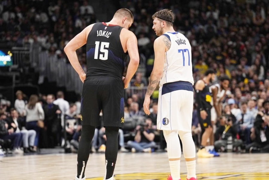 Pogledajte kako su Luka Dončić i Nikola Jokić zajedno došli na utakmicu