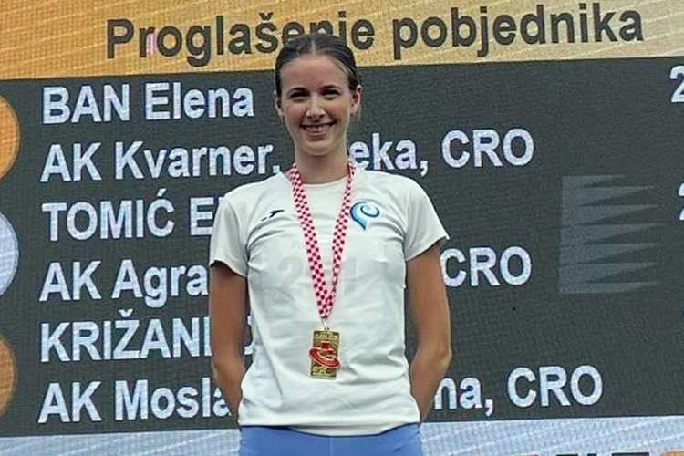 PH u atletici: Elena Ban dvaput zlatna, Riječanima osam odličja