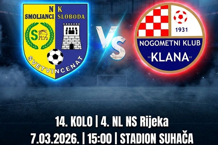 Klana u Smoljancima, utakmicama 14. kola počinje drugi dio sezone