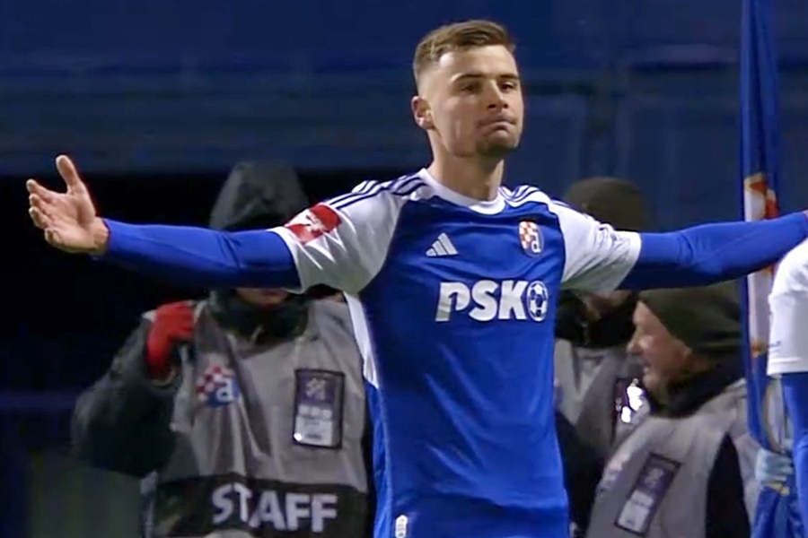 Prva HNL: Gabrijel Vidović u 90. minuti srušio Osijek na Maksimiru