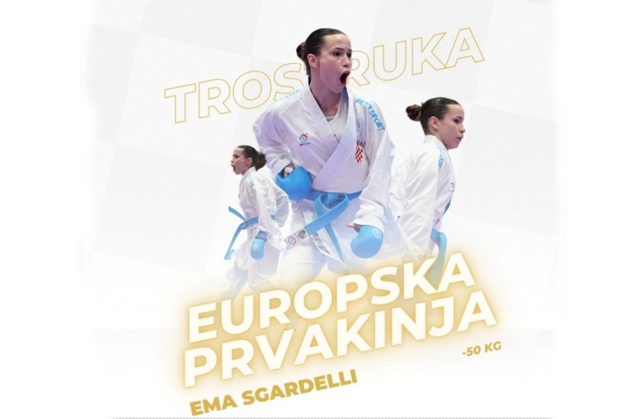 Ema Sgardelli osvojila  treće uzastopno zlato na europskim prvenstvima!