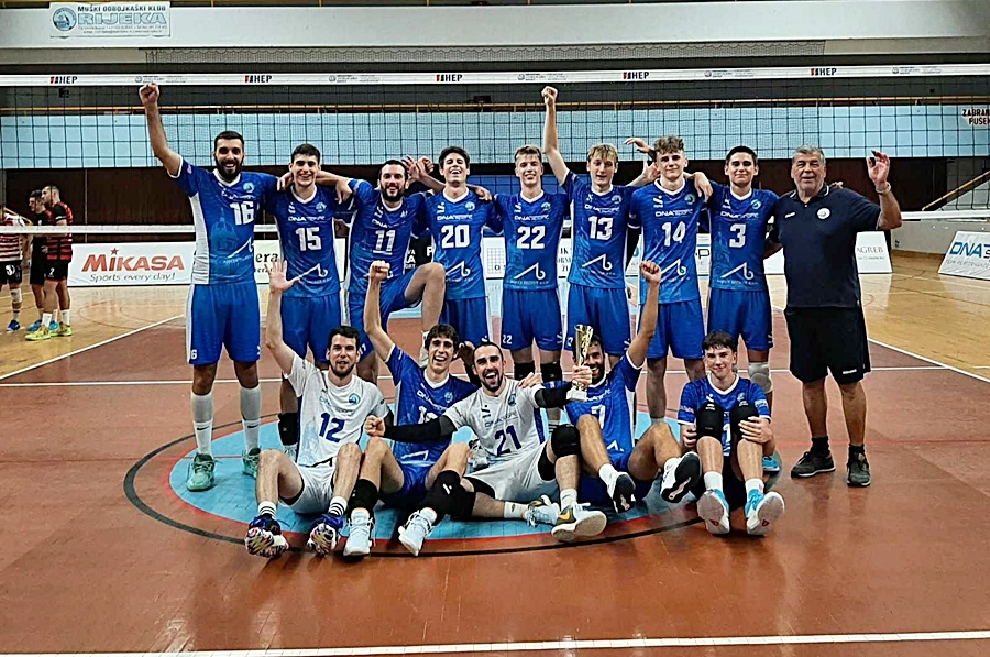 Odbojkaši Rijeke osvojili 43. Trofej Rijeka pobjedama nad Siskom i Varaždinom