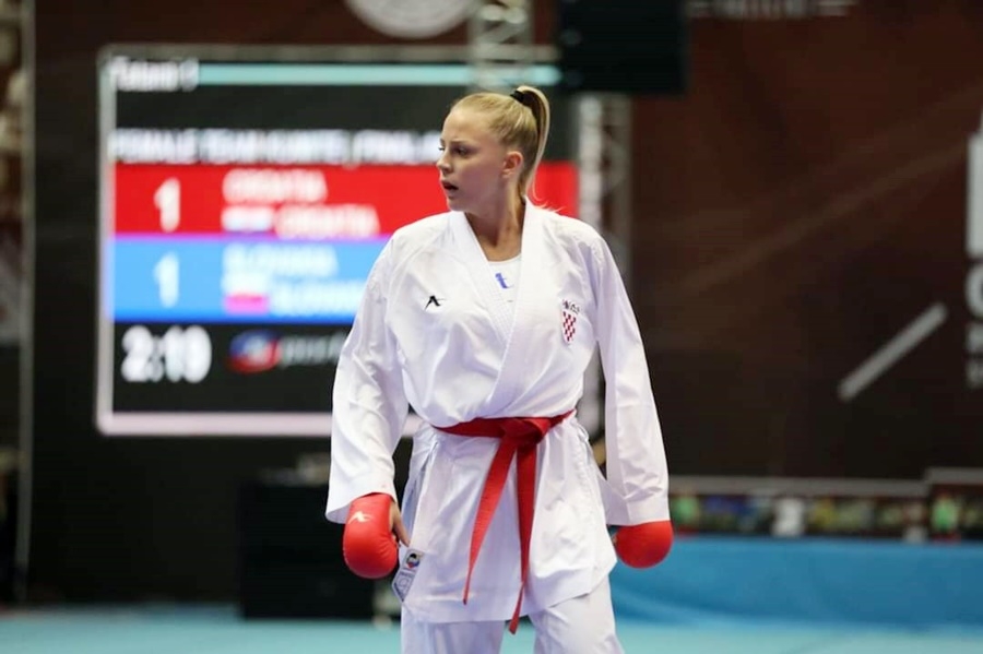 SP: Riječanka Lea Vukoja osvojila ekipnu broncu u karateu u Budimpešti